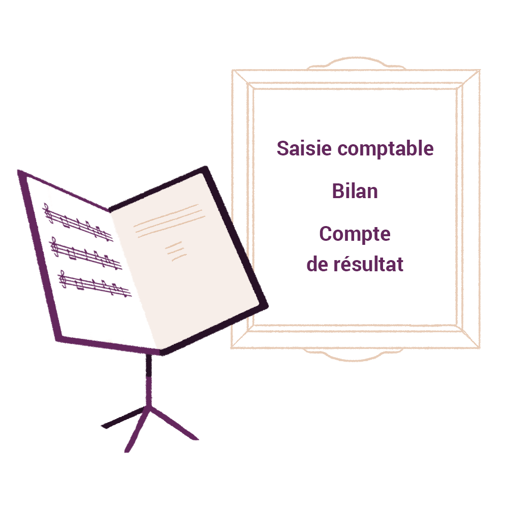 Saisie comptable Bilan Compte de resultat